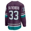 Miesten NHL Anaheim Ducks Pelipaita 30th Anniversary Replica Jacob Silfverberg Alternate 2023-24 Violetti